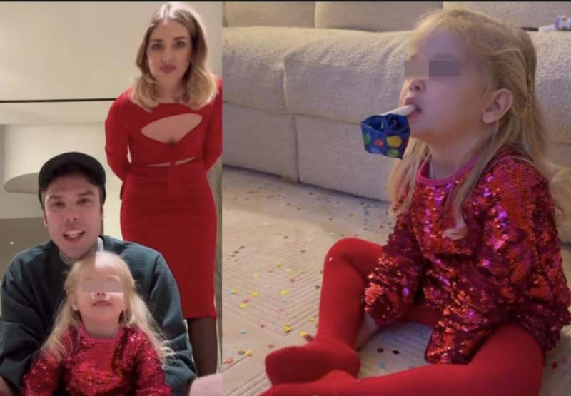 chiara ferragni capodanno anticipato per i figli 5