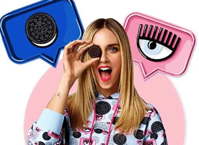 chiara ferragni e i biscotti oreo 3