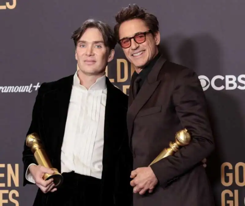 cillian murphy   robert downey jr.   golden globe 2024 