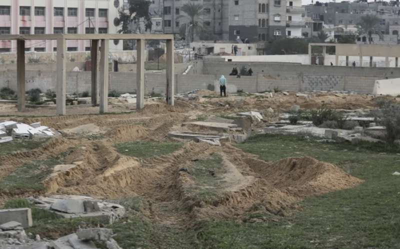 cimiteri profanati a gaza 1