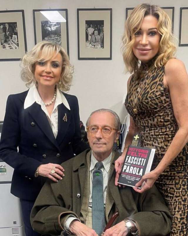 daniela iavarone vittorio feltri melania rizzoli presentazione libro fascisti della parola