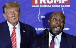 donald trump tim scott new hampshire.