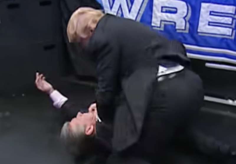 donald trump wrestlemania 23