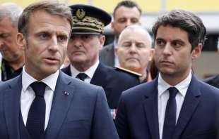 emmanuel macron gabriel attal