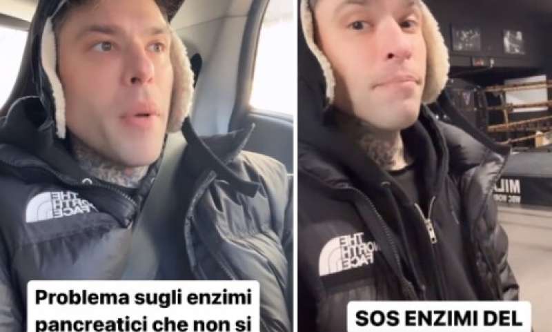 fedez e il problema sugli enzimi pancreatici 6