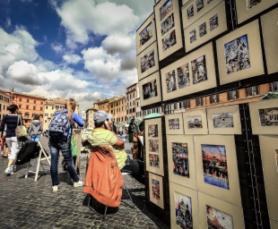 finti artisti di strada a roma 2