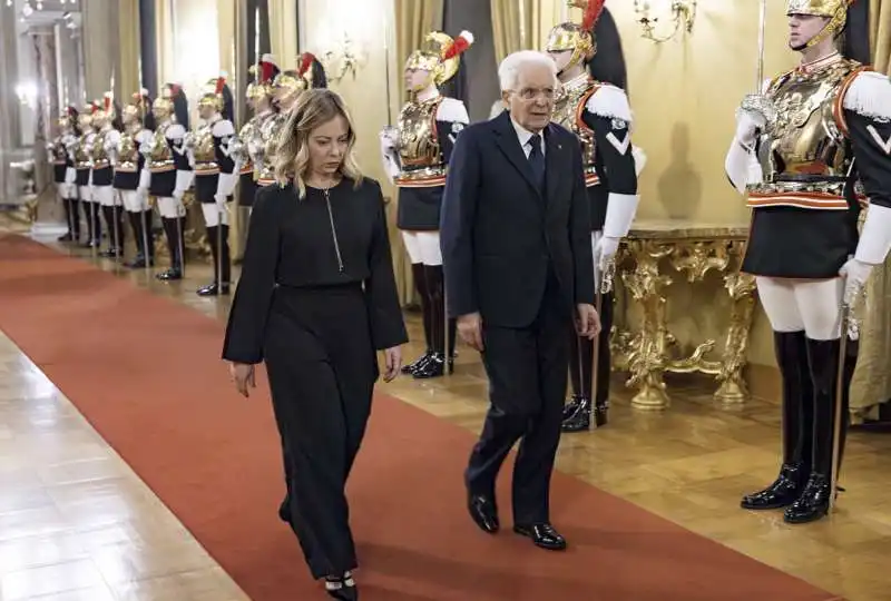 giorgia meloni .  sergio mattarella   vertice italia africa 