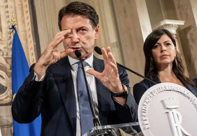 GIUSEPPE CONTE  BARBARA FLORIDIA 