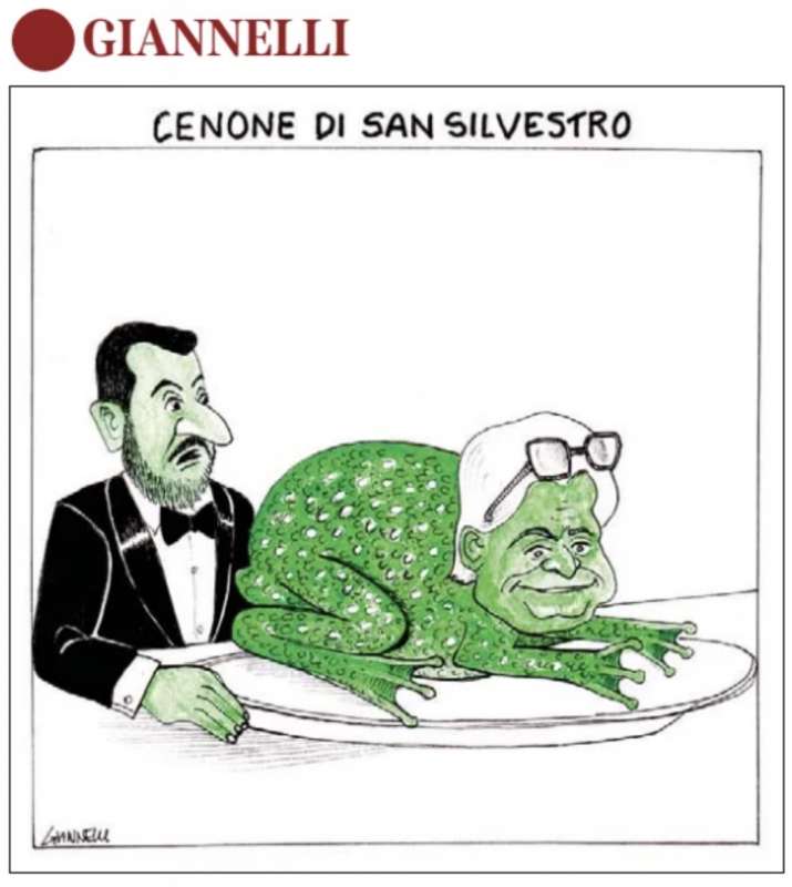 IL CENONE DI SAN SILVESTRO DI SALVINI - VIGNETTA BY GIANNELLI