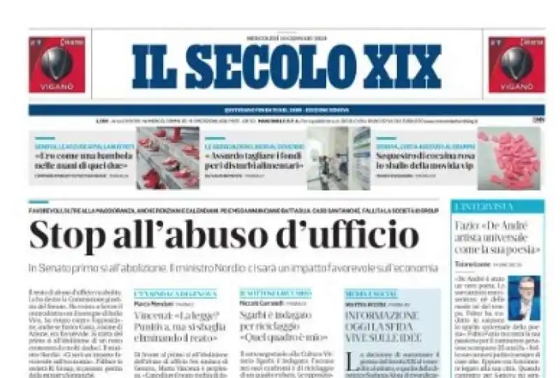 IL SECOLO XIX