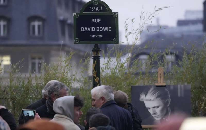 inaugurazione rue david bowie 2