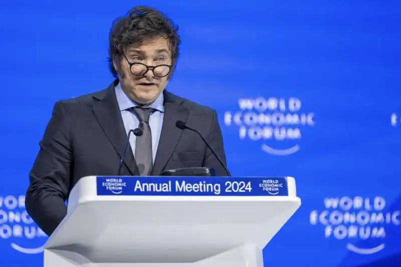 javier milei a davos   2