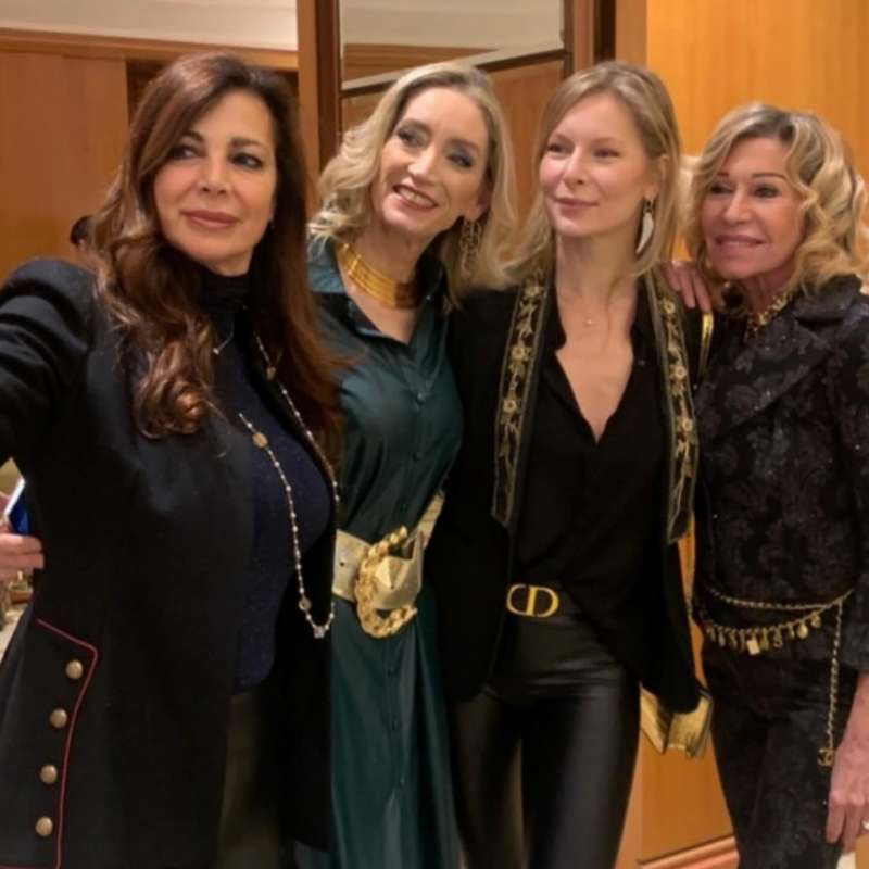 katia noventa laura morino teso ludmilla voronkina bozzetti melania rizzoli compleanno laura morino teso