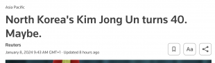 KIM JONG UN COMPIE 40 ANNI FORSE