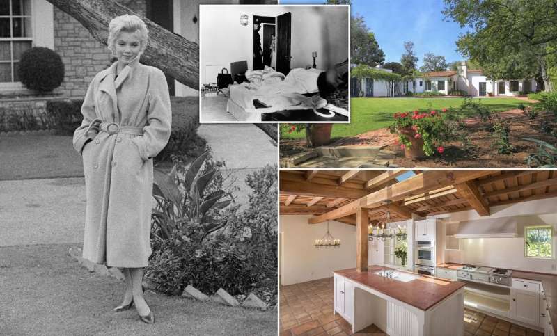 la casa di marilyn monroe a brentwood 11