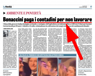 La Verita - Bonaccini paga per non lavorare