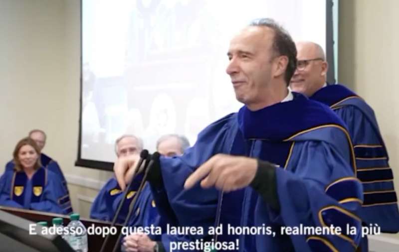 laurea honoris causa a roberto benigni 6