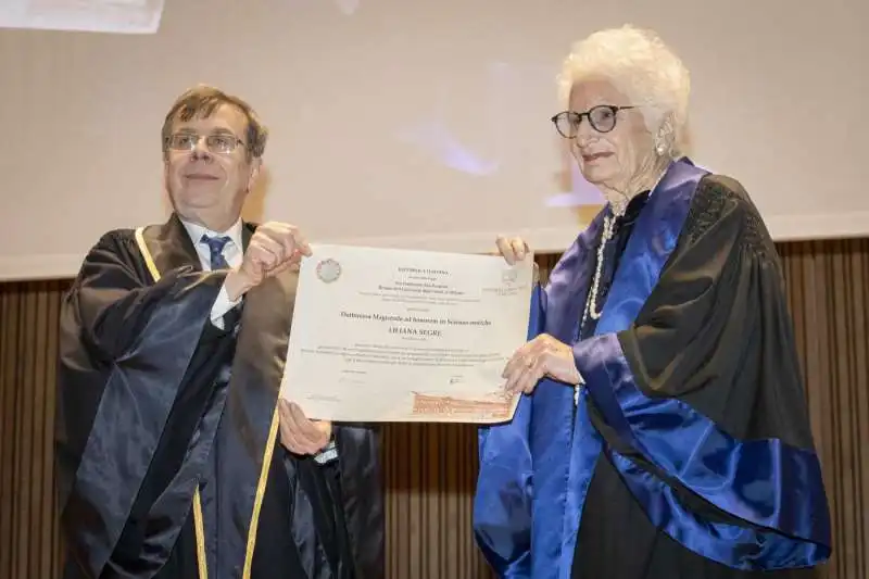 laurea honoris causa per liliana segre   milano   3