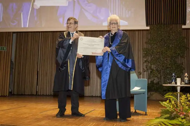 laurea honoris causa per liliana segre   milano   4