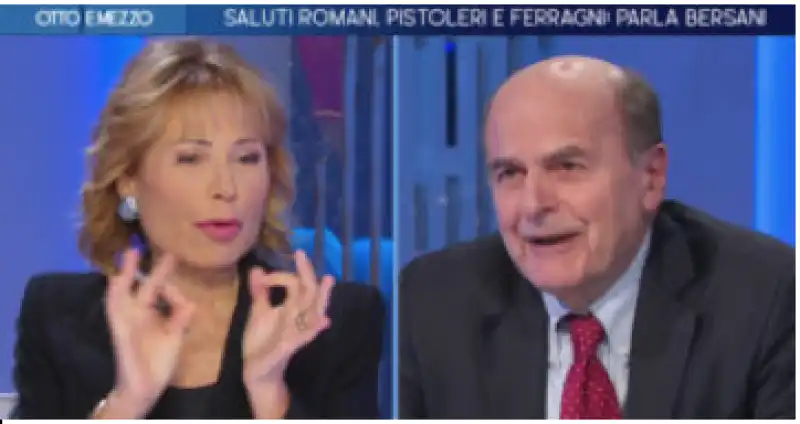 lilli gruber bersani a otto e mezzo