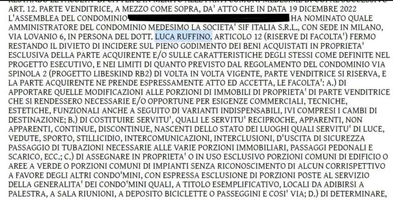 luca ruffino nel contratto della casa di chiara ferragni 