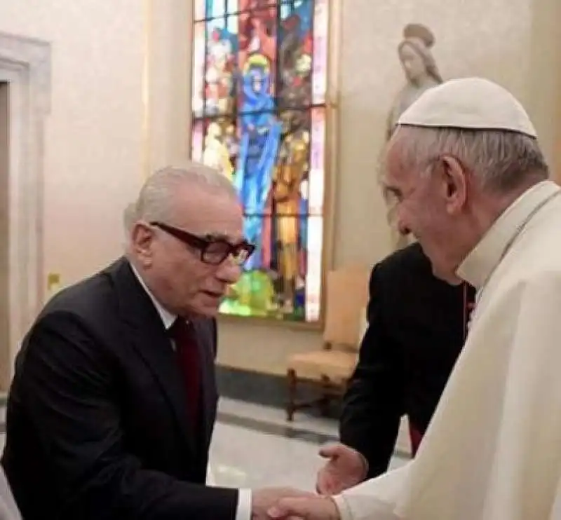 martin scorsese papa francesco