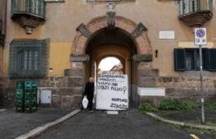 materassi per strada a roma 4