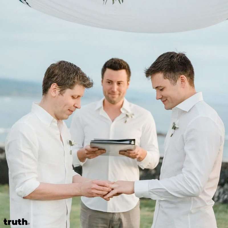 matrimonio di sam altman e oliver mulherin 3