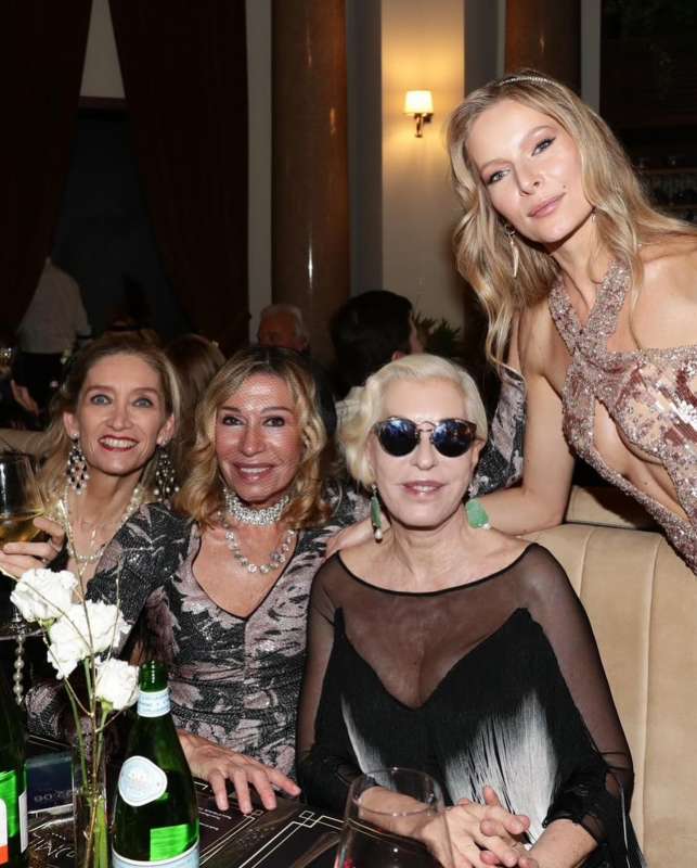 melania rizzoli chiara boni ludmilla voronkina bozzetti compleanno ludmilla voronkina bozzetti