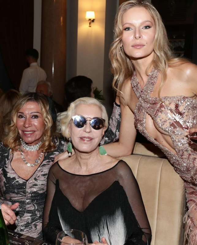 melania rizzoli chiara boni ludmilla voronkina bozzetti compleanno ludmilla voronkina bozzetti