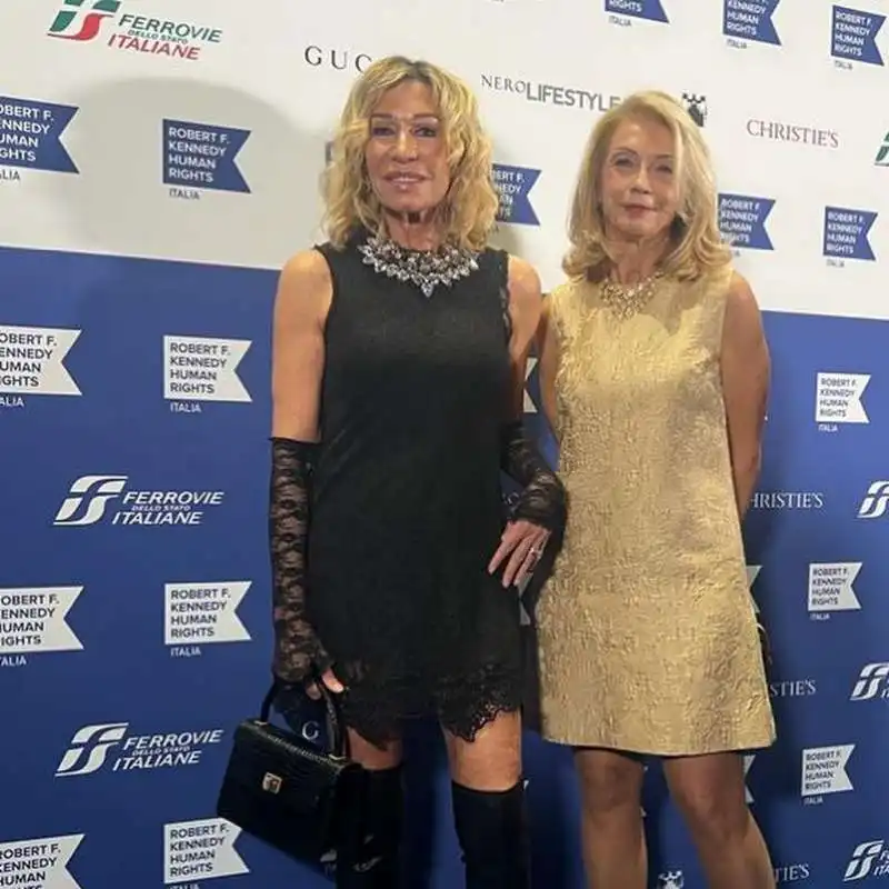 melania rizzoli   francesca nanni   evento della fondazione rfk