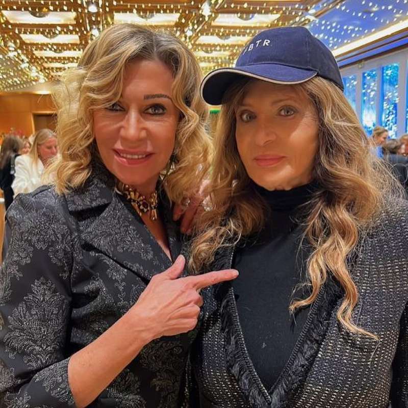 melania rizzoli maria luisa trussardi compleanno laura morino teso