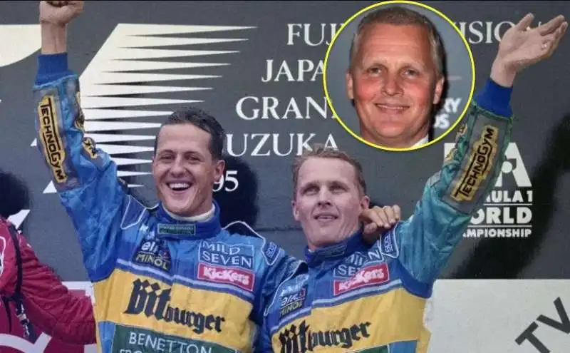 michael schumacher Johnny Herbert 2