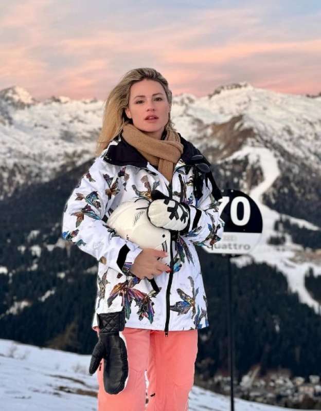 michelle hunziker in svizzera per capodanno 1