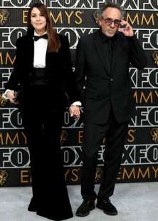 monica bellucci e tim burton agli emmy 3