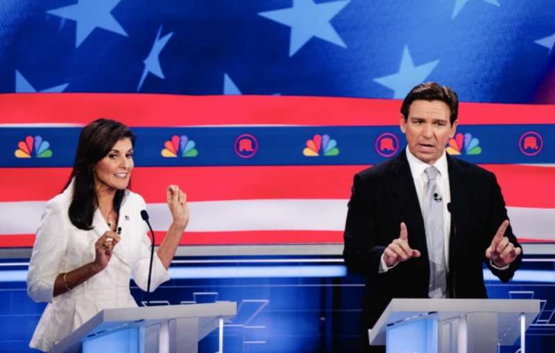 NIKKI HALEY E RON DESANTIS