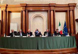 presentazione del libro di mario mori e giuseppe de donno in senato 1