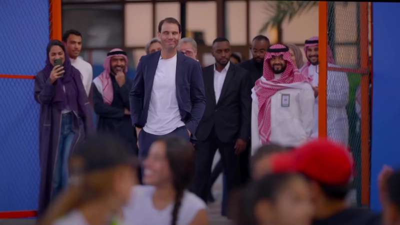 RAFA NADAL AMBASCIATORE DEL TENNIS SAUDITA