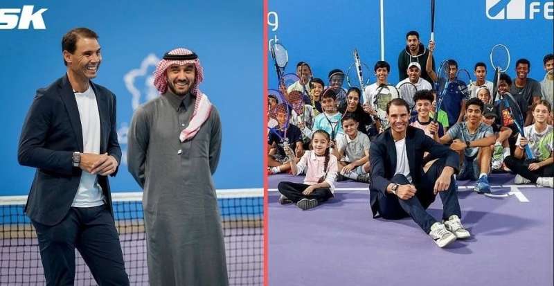 RAFA NADAL AMBASCIATORE DEL TENNIS SAUDITA