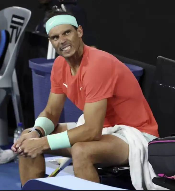 rafa nadal contro Jordan Thompson a brisbane 1