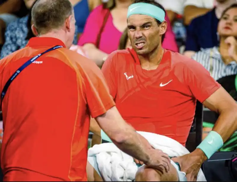 rafa nadal contro Jordan Thompson a brisbane