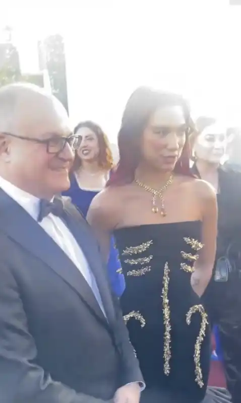 ROBERTO GUALTIERI DUA LIPA