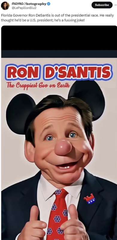 ron desantis si ritira meme 1