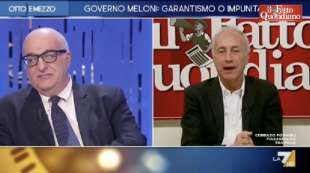 scontro tra marco travaglio e mario sechi a otto e mezzo 4