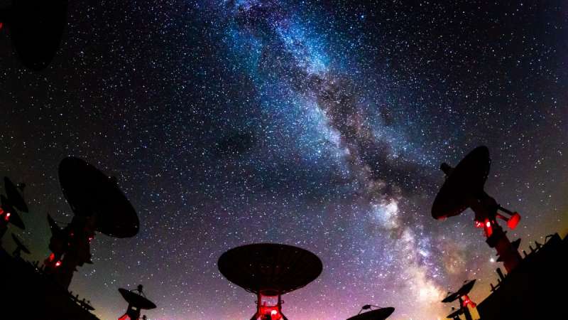 SEGNALE RADIO PROVENIENTE DALLA VIA LATTEA CAPTATO IN AUSTRALIA