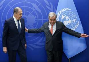 SERGEI LAVROV ANTONIO GUTERRES