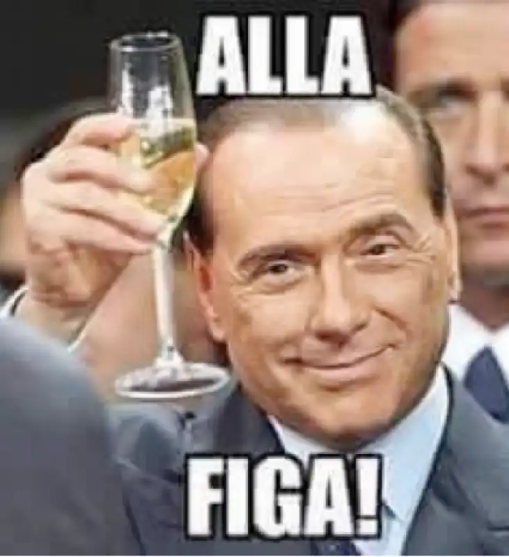 silvio berlusconi cin cin