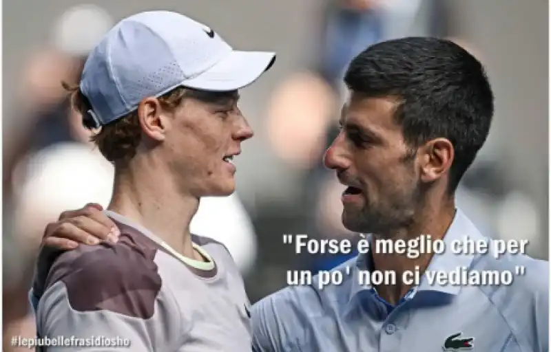 SINNER DJOKOVIC BY OSHO