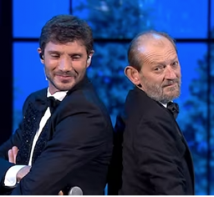 stefano de martino col padre