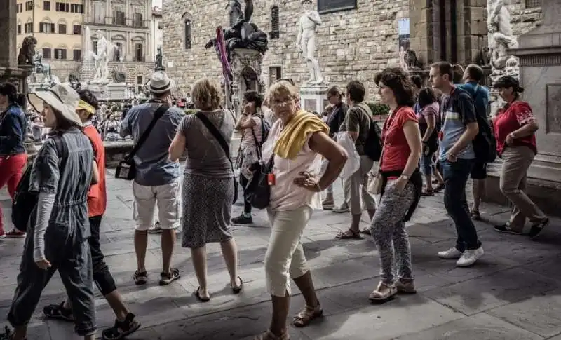 turisti a firenze   1